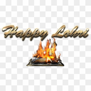 Happy Lohri Png Free Image - Bonfire Png Clipart