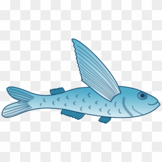 Important Clip Art Fish Clipart Flying - Flying Fish Clipart Png Transparent Png