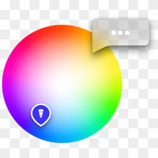 16million Colors - Circle Clipart