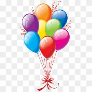 Birthday Balloons Clipart - Png Download