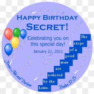 Birthday Steps Of A Good Man Clipart