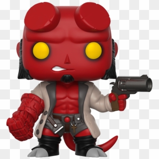 Hellboy With Jacket Pop Clipart