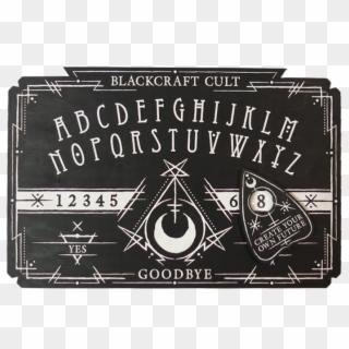 Image Of Blackcraft Spirit Board & Planchette - Blackcraft Cult Ouija Board Clipart