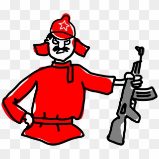 This Free Icons Png Design Of Red Army Soldier Clipart