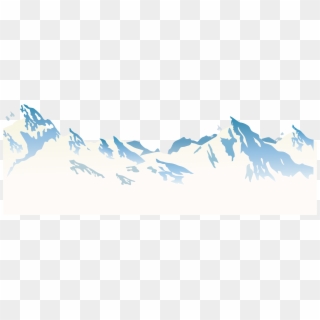 Himalayas Mountain Snow Clip Art - Himalaya Vector - Png Download
