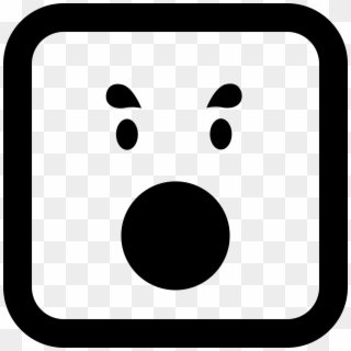 Surprised Face Png - Icon Clipart