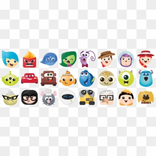 Emoji Clipart Disney, Emoji Disney Transparent Free - Emojis De Disney Pixar - Png Download