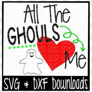 All The Ghouls - Heart Clipart