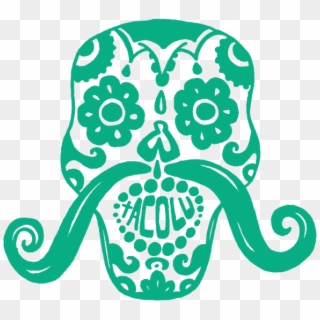 Tacos & Tequila Scull Clipart