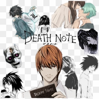 #anime #deathnote #l #kira - Death Note Clipart