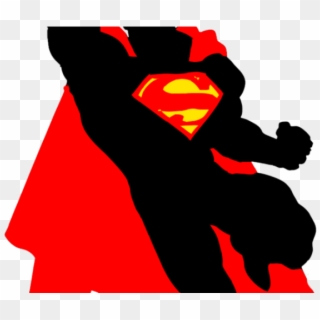 Superman Clipart 3d Png - Superman Silhouette Png Transparent Png