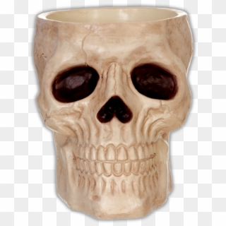 Skull 3d Candy Bowl Plastic Holder Skeleton Head Dish - Skull Candy Bowl Clipart