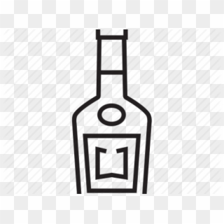 Liquor Clipart Hennessy Bottle - Pole - Png Download