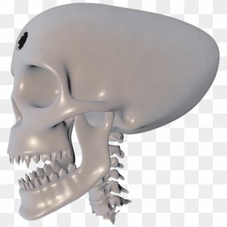 Load In 3d Viewer Uploaded By Anonymous - Skull Clipart