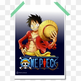 One Piece Luffey Poster Clipart
