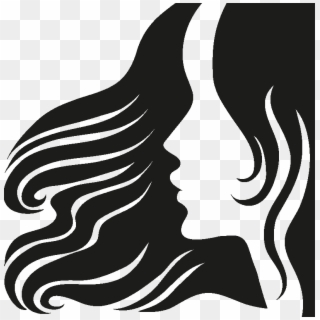 Female Head Silhouettes Png - Hair Company Clipart