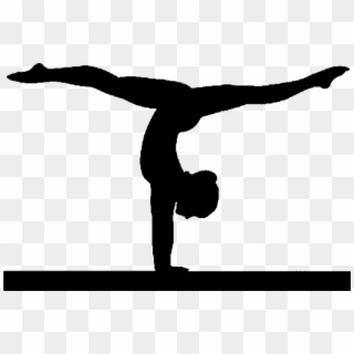Boys Gymnastics Png Black And White Pluspng - Gymnastics Black And White Clipart