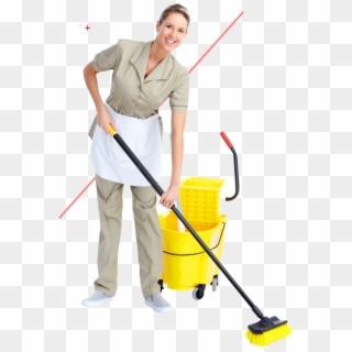 Services - Cleaner Girl Clipart