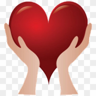 Giving Hands Png - Heart In Hands Clipart Transparent Png