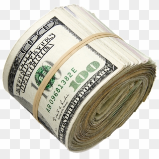 Roll Of $100 Bills Clipart