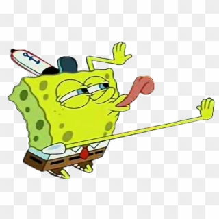 #spongebob #spongebob Squarepants #meme #aesthetic - Spongebob Licking Meme Png Clipart