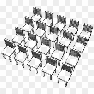 This Free Icons Png Design Of 20 Chairs 2nd Angle - Folding Chair Clipart