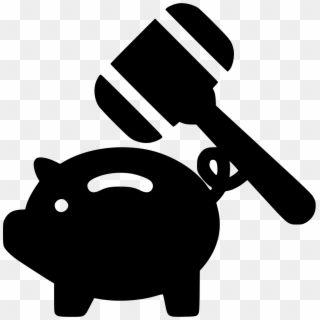 Png File Svg - Break Piggy Bank Icon Clipart