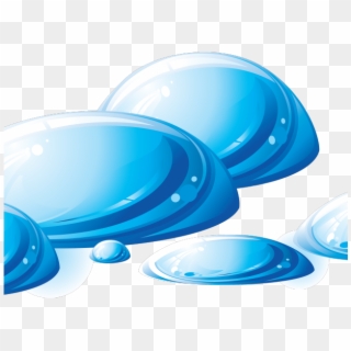 Drops Clipart Water Drop Splash - Gotas De Agua Para Decorar - Png Download