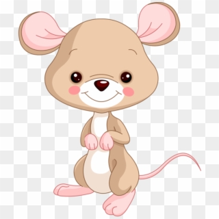 Mice Clipart Deer Mouse - Illustration Cute Mice - Png Download