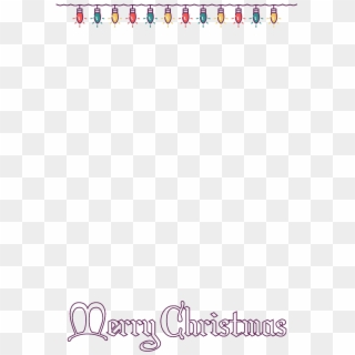 Christmas Lights Border Png Picture Clipart