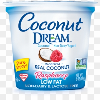 Coconut Non-dairy Yogurt, Raspberry - Natural Foods Clipart