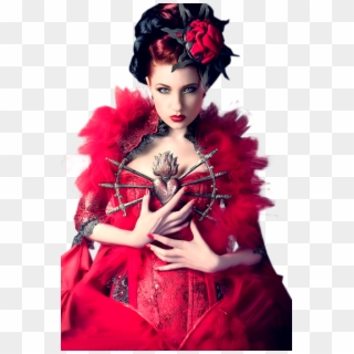 Fantasy Girl Png Photos - Queen Of Hearts Photoshoot Clipart