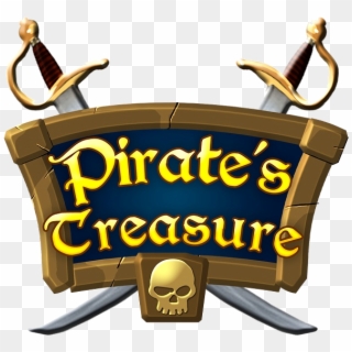 Picture Black And White Stock Pirate Treasure Clipart - Png Download