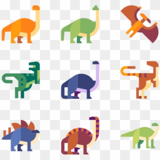 Dinosaur Collection - Dino Icons Clipart