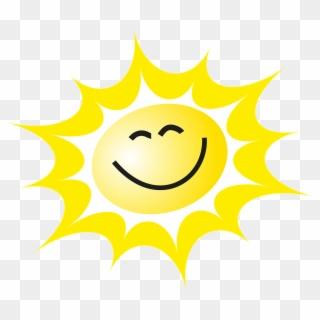 The Sun, A Smile, The Rays, Yellow, Sweetheart, Summer Clipart