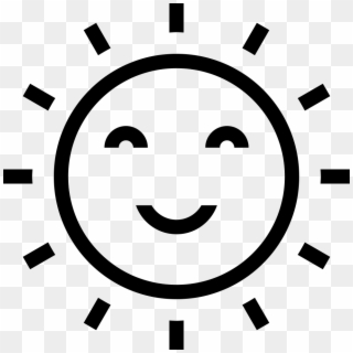 Png File Svg - Sun Black White Icon Png Clipart