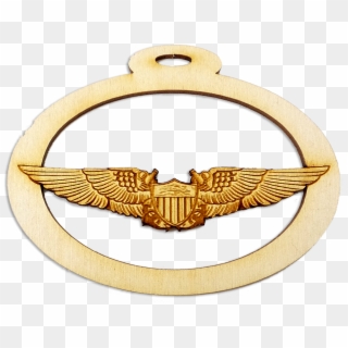 Navy Aviator Wings Ornament - Emblem Clipart
