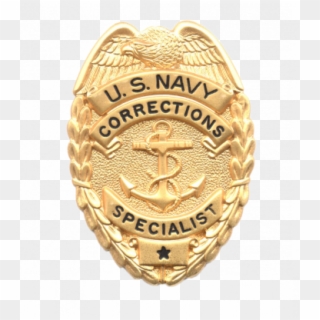 Blackinton Us Navy Corrections Specialist - Navy Security Forces Badge Clipart
