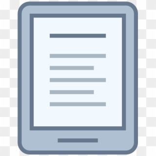 The Image Is A Tablet Computer - Kindle Icon Clipart