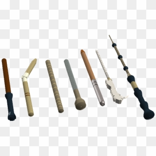 Collection Of Wands - Indian Musical Instruments Clipart