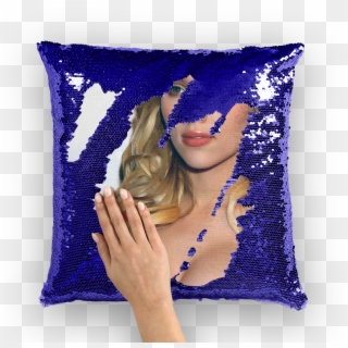 Scarlett Johansson ﻿sequin Cushion Cover Clipart