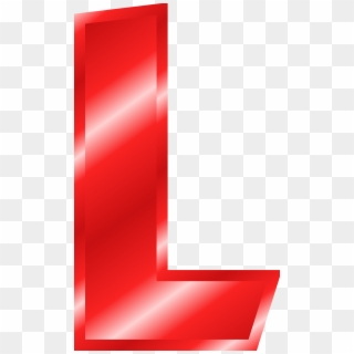 L Letter Vector Free Png Images - Red Alphabet Letters Clipart