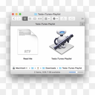 Before You Click On The Automator File Named "tesla Clipart
