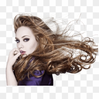 Adele Side Purple - Magazine Cover Line Examples Clipart