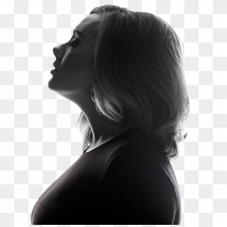 Adele Png Image - Adele Png Black White Clipart