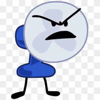 Yelling Png - Bfdi Fanny And Clock Clipart