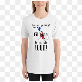 I'm Not Yelling Talk Loud Short Sleeve Unisex T Shirt - Shirt Clipart
