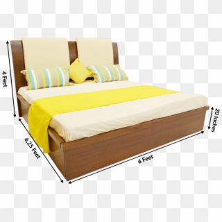 Bed Png - 4feet By 6 Feet Bed Clipart