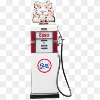 Esso Gas Pump The History Of Self-serve Gas Stations Clipart