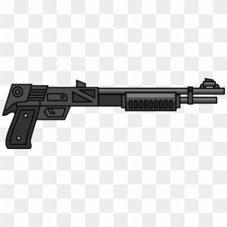 Clip Arts Related To - 2d Shotgun - Png Download